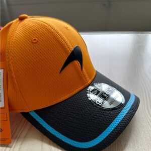 New Era Orange and Black Hat Bold Style